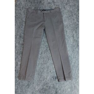 Ted Baker London Pants Mens 36x31 Gray Chino Flat Front Casual Business